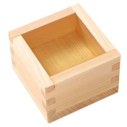 Fake Food / Square Wooden Cup Sake