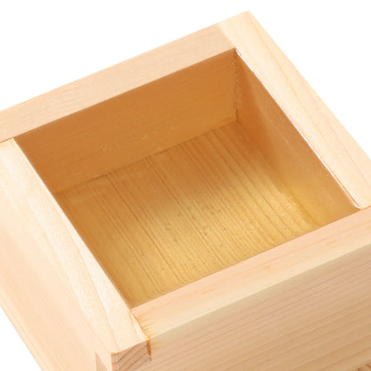 Fake Food / Square Wooden Cup Sake
