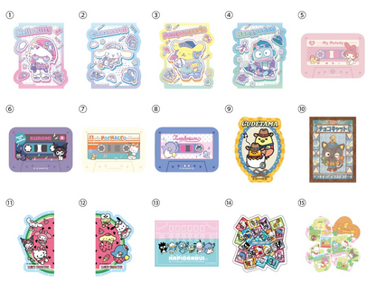 Furuta Sanrio Characters Seal Cookies 4 (Sanrio Characters)