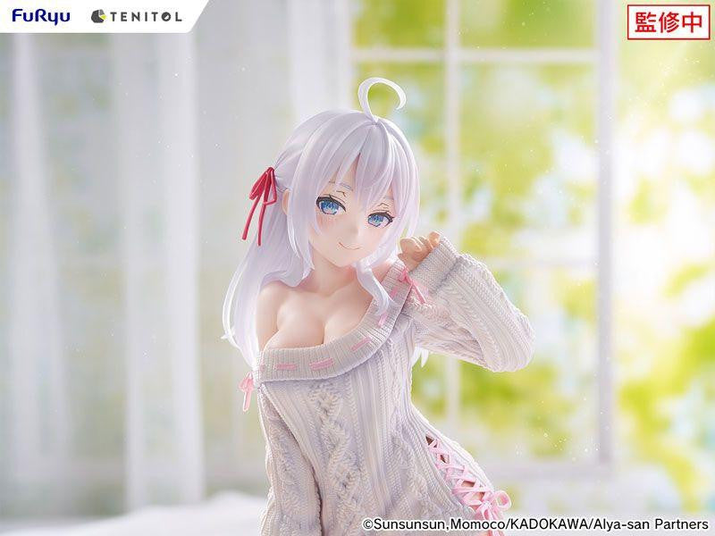 FuRyu , Tenitol TENITOL BIG Noodle Stopper Figure Alya Knit Sweater ver. (Figure) (The Neighboring Aarya-san-)