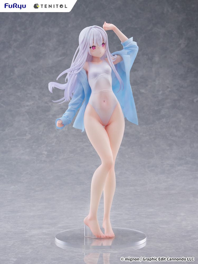 FuRyu , Tenitol Tenitol Tall shiro Swimsuit ver. (Figure) (Original Illustration)