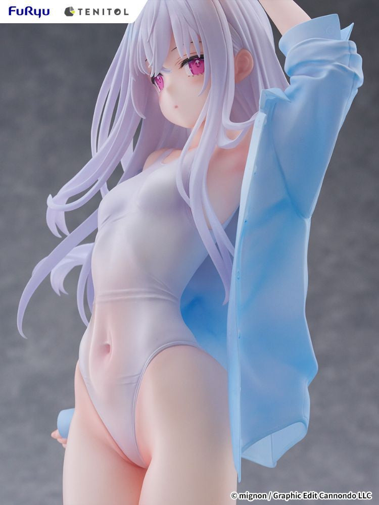 FuRyu , Tenitol Tenitol Tall shiro Swimsuit ver. (Figure) (Original Illustration)