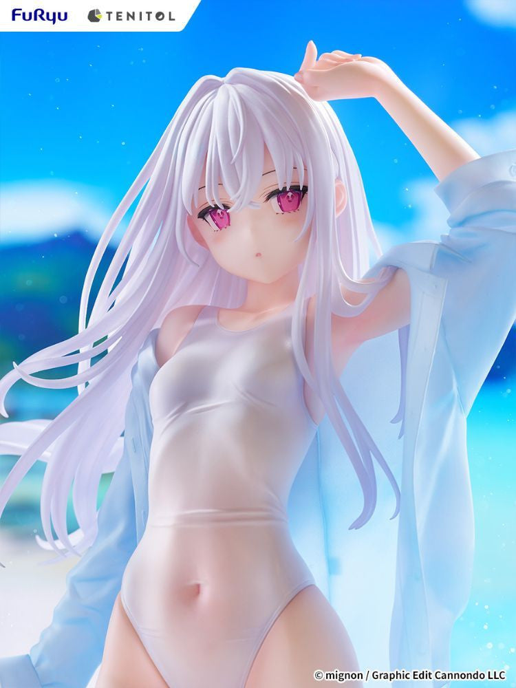 FuRyu , Tenitol Tenitol Tall shiro Swimsuit ver. (Figure) (Original Illustration)