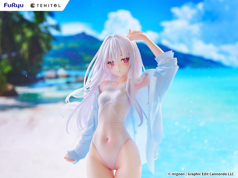 FuRyu , Tenitol Tenitol Tall shiro Swimsuit ver. (Figure) (Original Illustration)