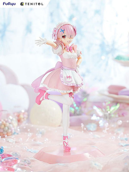 FuRyu TENITOL Yumekawa Maid Rem & Ram Figure Set w/Bonus (Re:ZERO -Starting Life in Another World-)