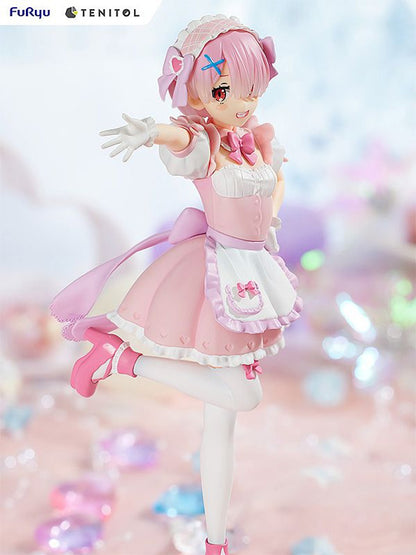 FuRyu TENITOL Yumekawa Maid Rem & Ram Figure Set w/Bonus (Re:ZERO -Starting Life in Another World-)