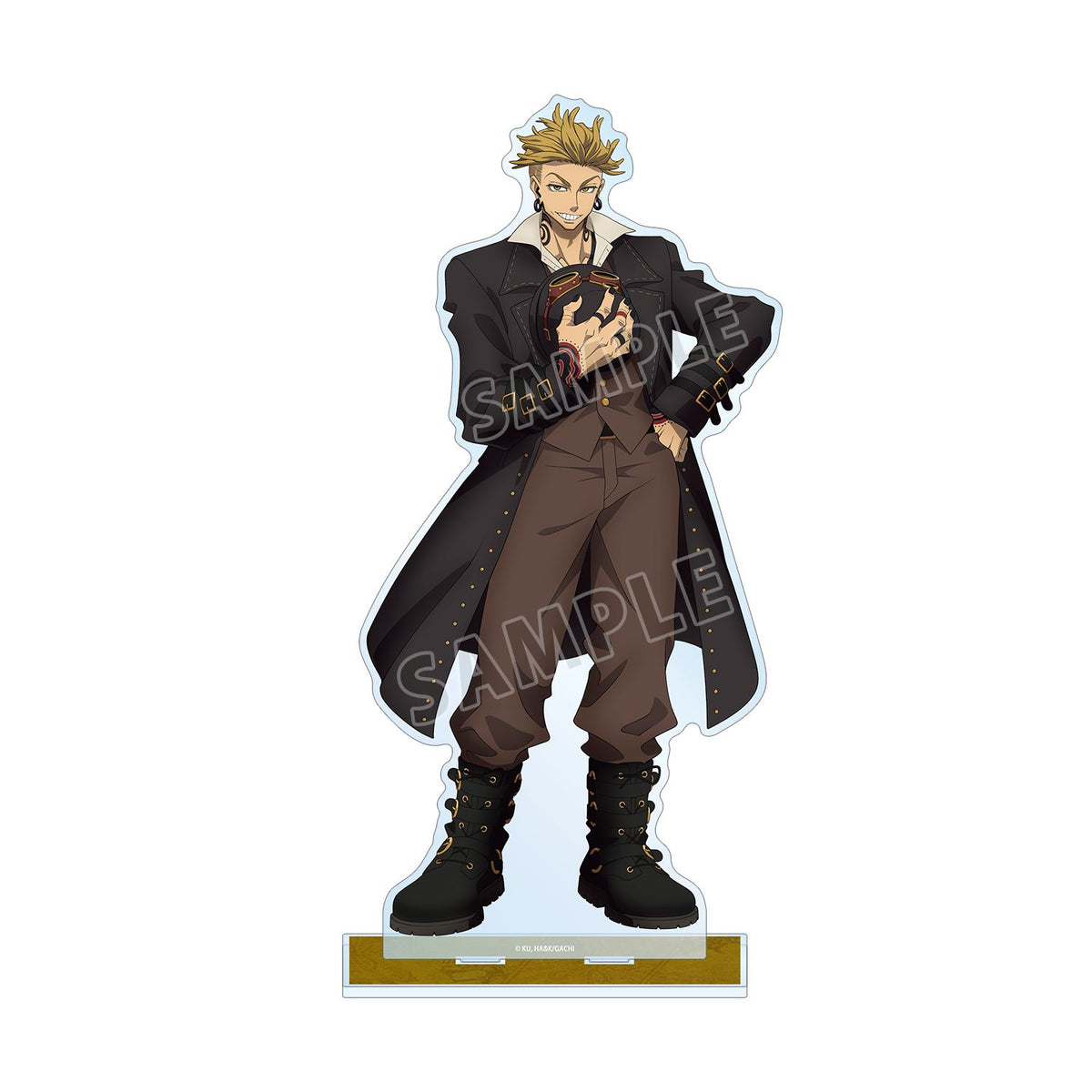 Gachiakuta Original Illustration Steampunk ver. Extra Large Acrylic Stand Enjin - arma bianca