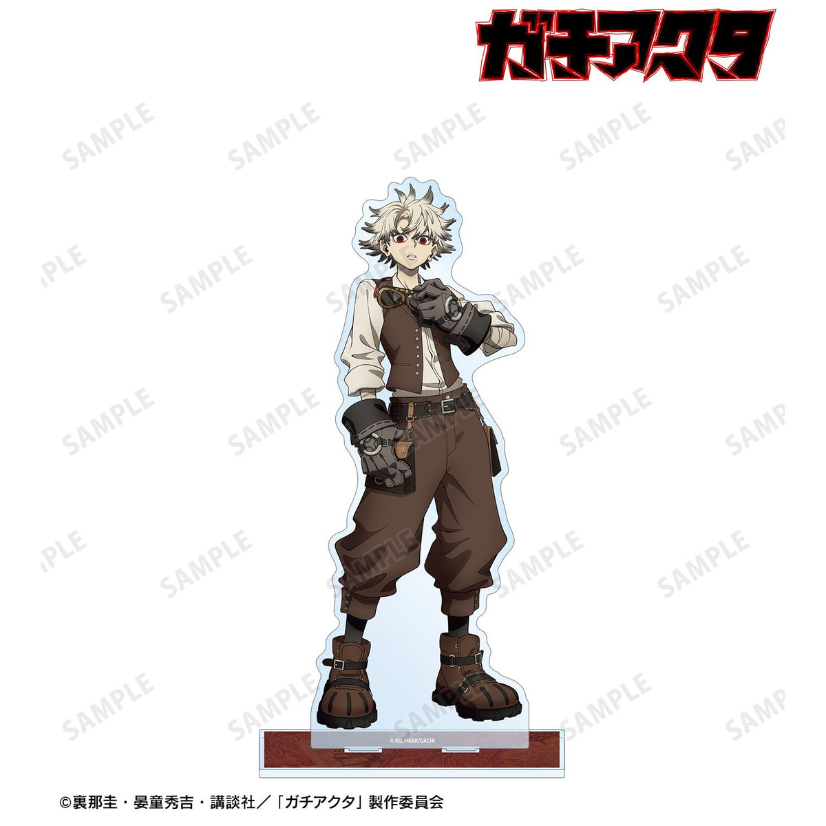 Gachiakuta Original Illustration Steampunk ver. Extra Large Acrylic Stand Rudo - arma bianca