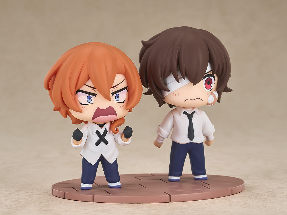 Good Smile Arts Shanghai Chibi Figure Osamu Dazai & Chuya Nakahara: Fourteen-Year-Old Ver. (Bungo Stray Dogs)