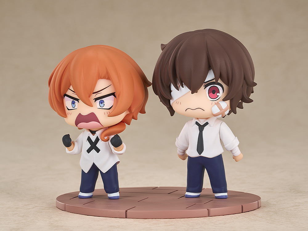 Good Smile Arts Shanghai Chibi Figure Osamu Dazai & Chuya Nakahara: Fourteen-Year-Old Ver. (Bungo Stray Dogs)