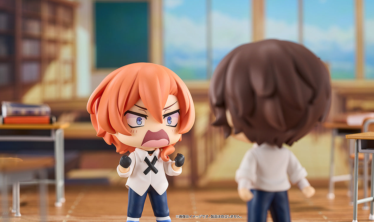 Good Smile Arts Shanghai Chibi Figure Osamu Dazai & Chuya Nakahara: Fourteen-Year-Old Ver. (Bungo Stray Dogs)