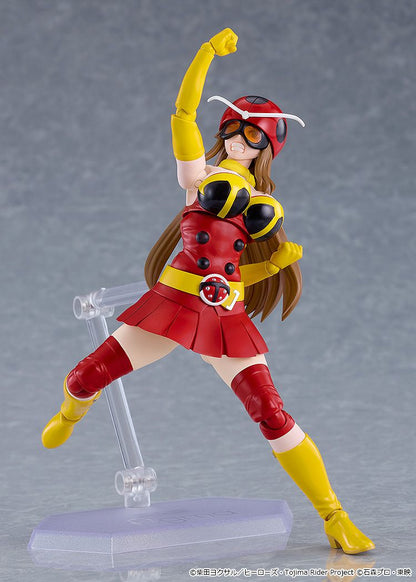 Good Smile Company figma Yuriko Okada (Electro-Wave Human Tackle Ver.) (Completed) (Tojima Wants to Be a Kamen Rider)