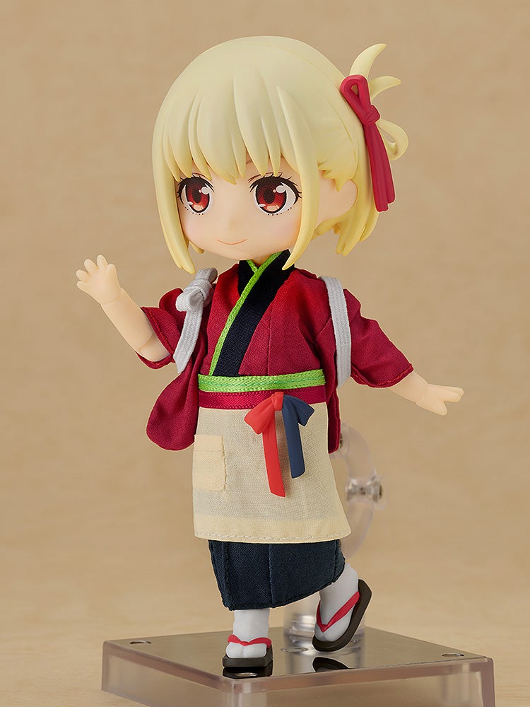 Good Smile Company Nendoroid Doll Chisato Nishikigi: Cafe LycoReco Uniform Ver. (Figure) (Lycoris Recoil)