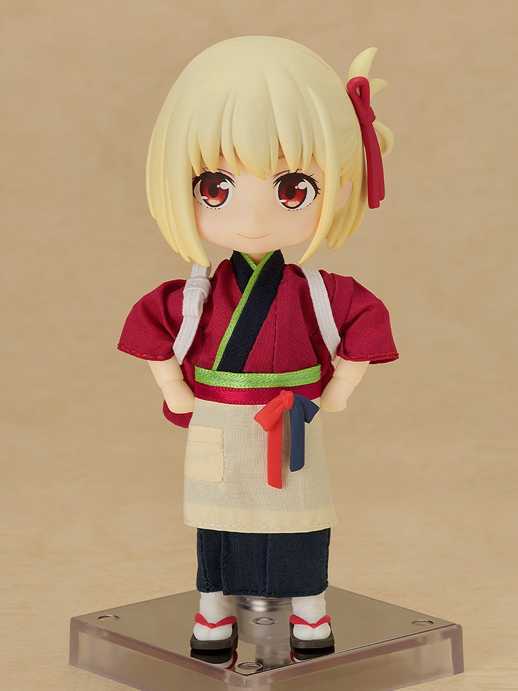 Good Smile Company Nendoroid Doll Chisato Nishikigi: Cafe LycoReco Uniform Ver. (Figure) (Lycoris Recoil)