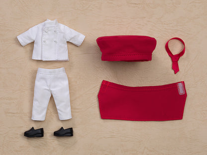 Good Smile Company Nendoroid Doll Work Outfit Set: Pastry Chef (Red)