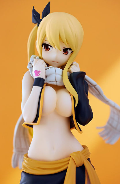Good Smile Company Pop Up Parade Lucy Heartfilia Natsu Costume Ver. L Size (Fairy Tail)