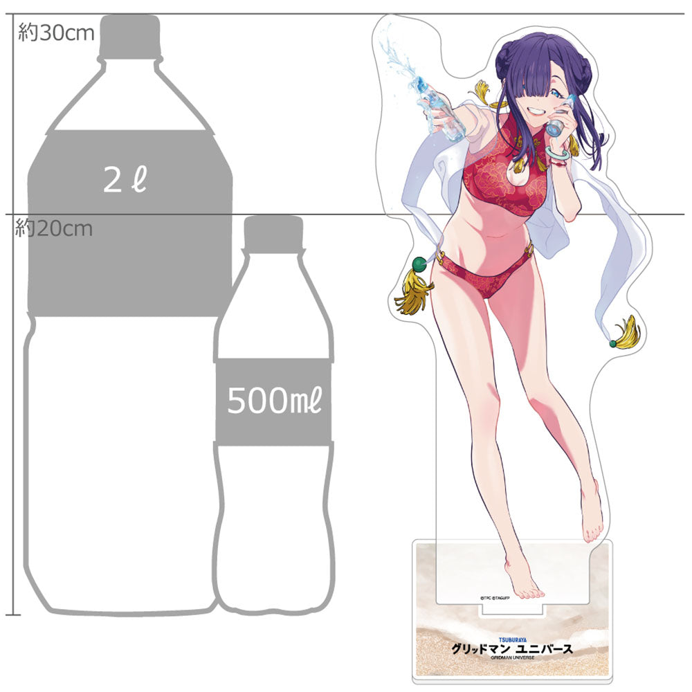 Gridman Universe Original Illustration Swimsuit Extra-Large Acrylic Stand Hime - Key-th