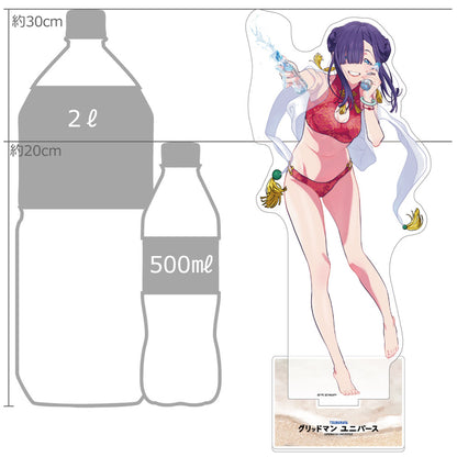 Gridman Universe Original Illustration Swimsuit Extra-Large Acrylic Stand Hime - Key-th
