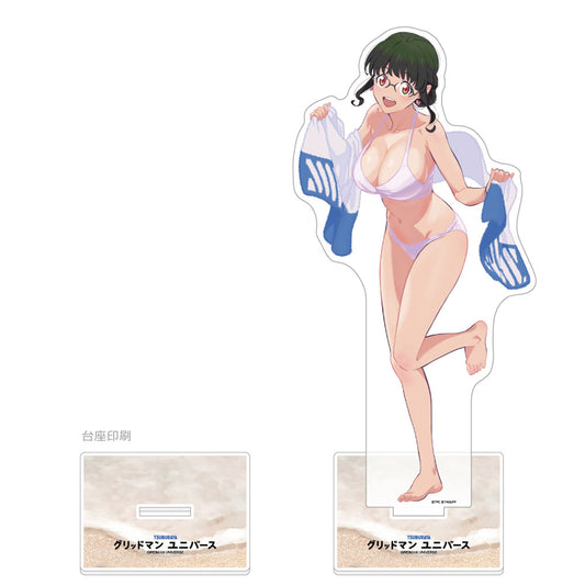 Gridman Universe Original Illustration Swimsuit Extra-Large Acrylic Stand The 2nd - Key-th