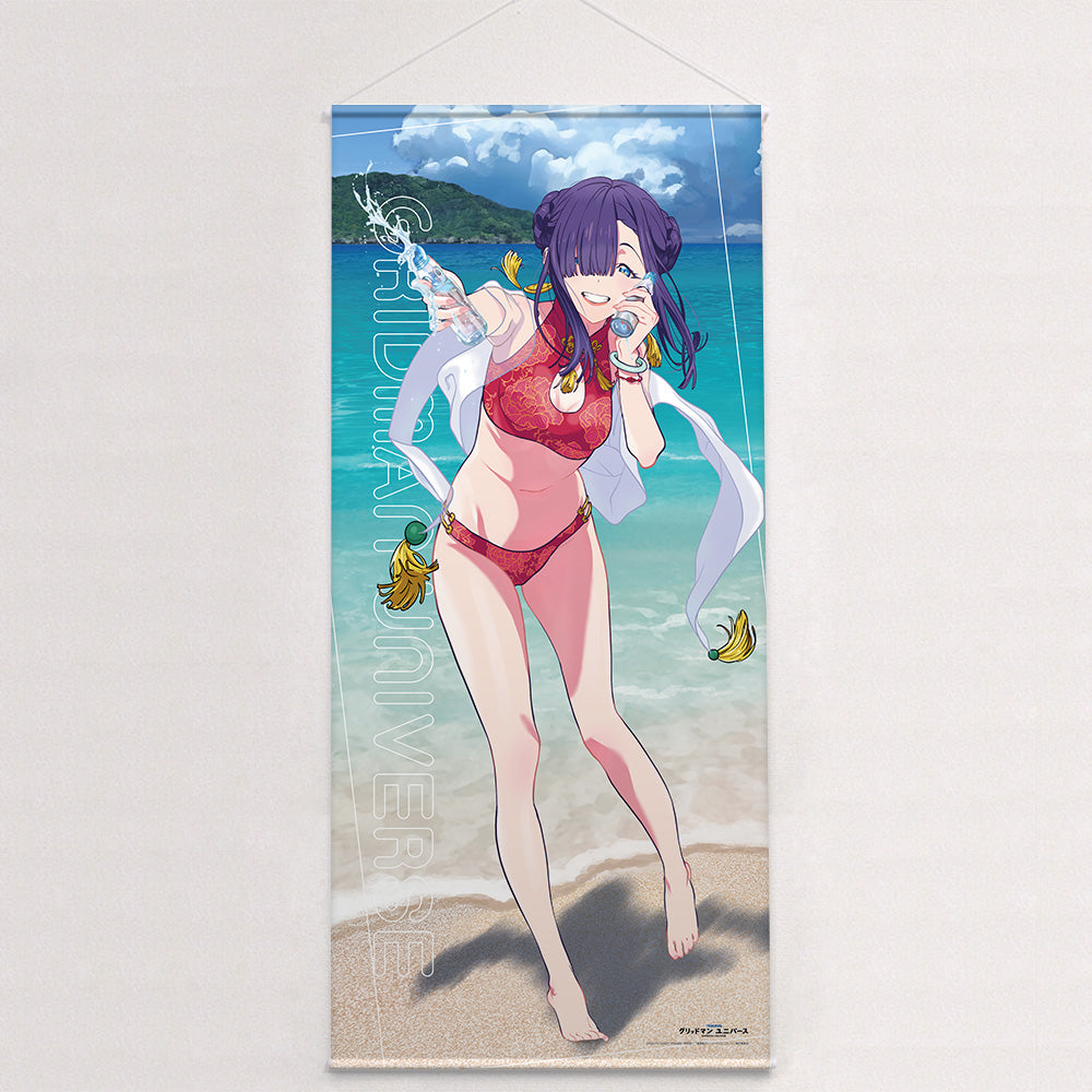 Gridman Universe Original Illustration Swimsuit Extra-Large Wall Scroll Hime - Key-th