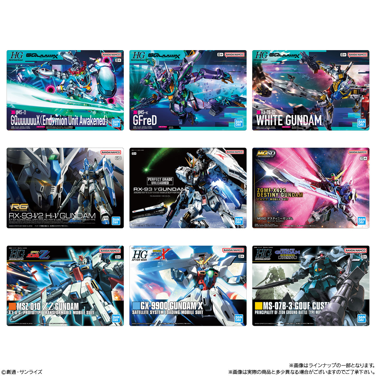 GUNDAM GUNPLA Package Art Gummies 4 (Mobile Suit Gundam)