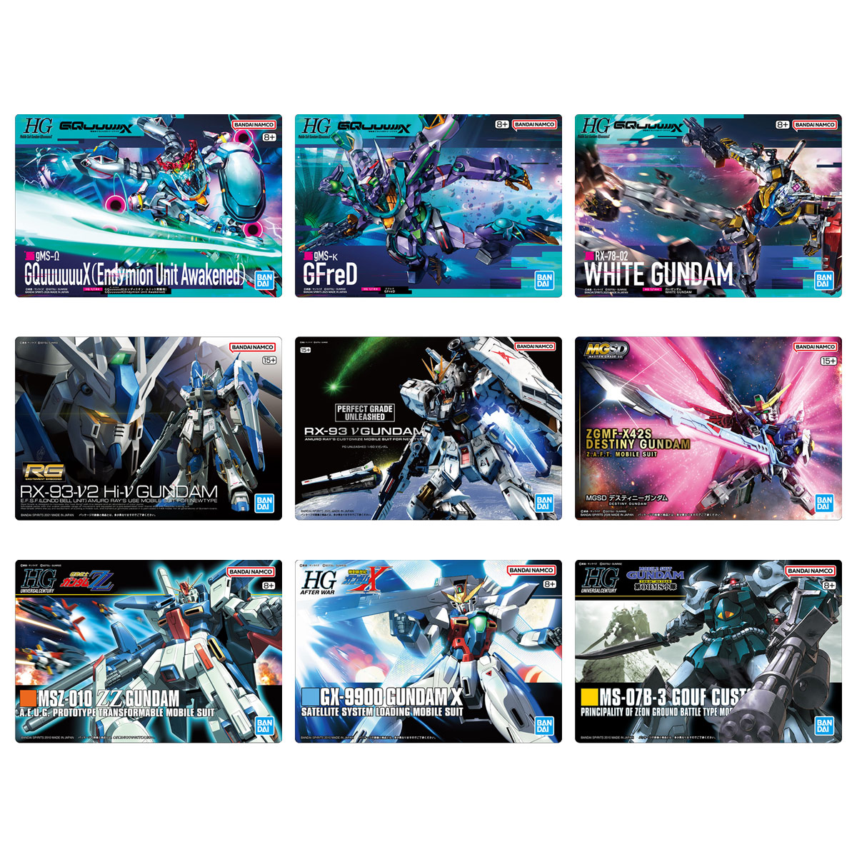 GUNDAM GUNPLA Package Art Gummies 4 (Mobile Suit Gundam)