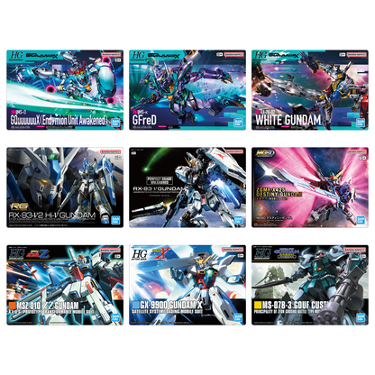 GUNDAM GUNPLA Package Art Gummies 4 (Mobile Suit Gundam)