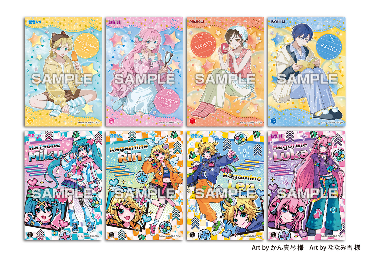 Hatsune Miku Glittering Clear Card Collection Gum 2 (Hatsune Miku) - Ensky