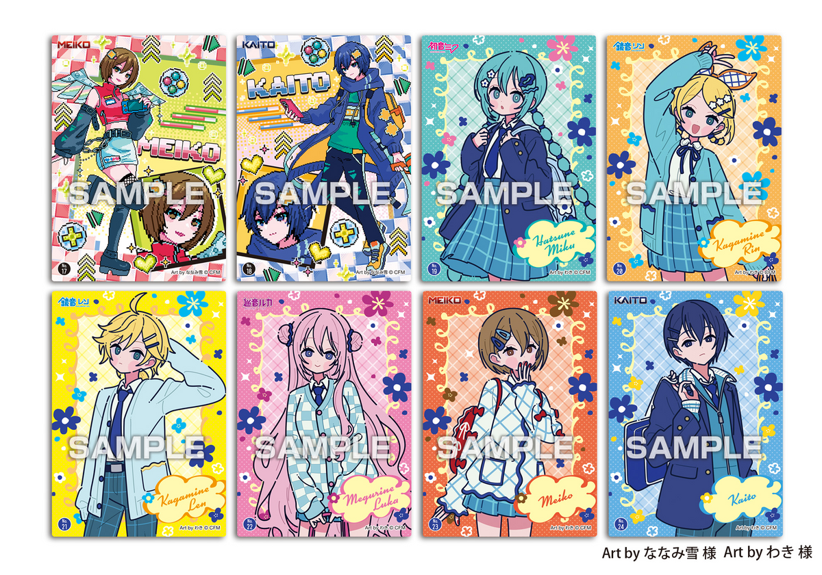 Hatsune Miku Glittering Clear Card Collection Gum 2 (Hatsune Miku) - Ensky