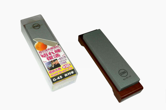 HOME WHETSTONE G-45 (HT-41) with Plastic Base Knife Sharpening Stone / Whetstone