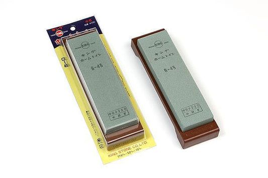 HOME WHETSTONE G-45 with Plastic Base Knife Sharpening Stone / Whetstone