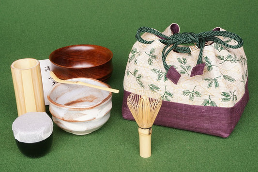 Japanese Tea Ceremony Utensil Set (Chadogu) — Ocha Kokoro, Set M-1 — Takayama