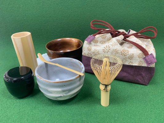 Japanese Tea Ceremony Utensil Set (Chadogu) — Ocha Kokoro, Set P — Takayama