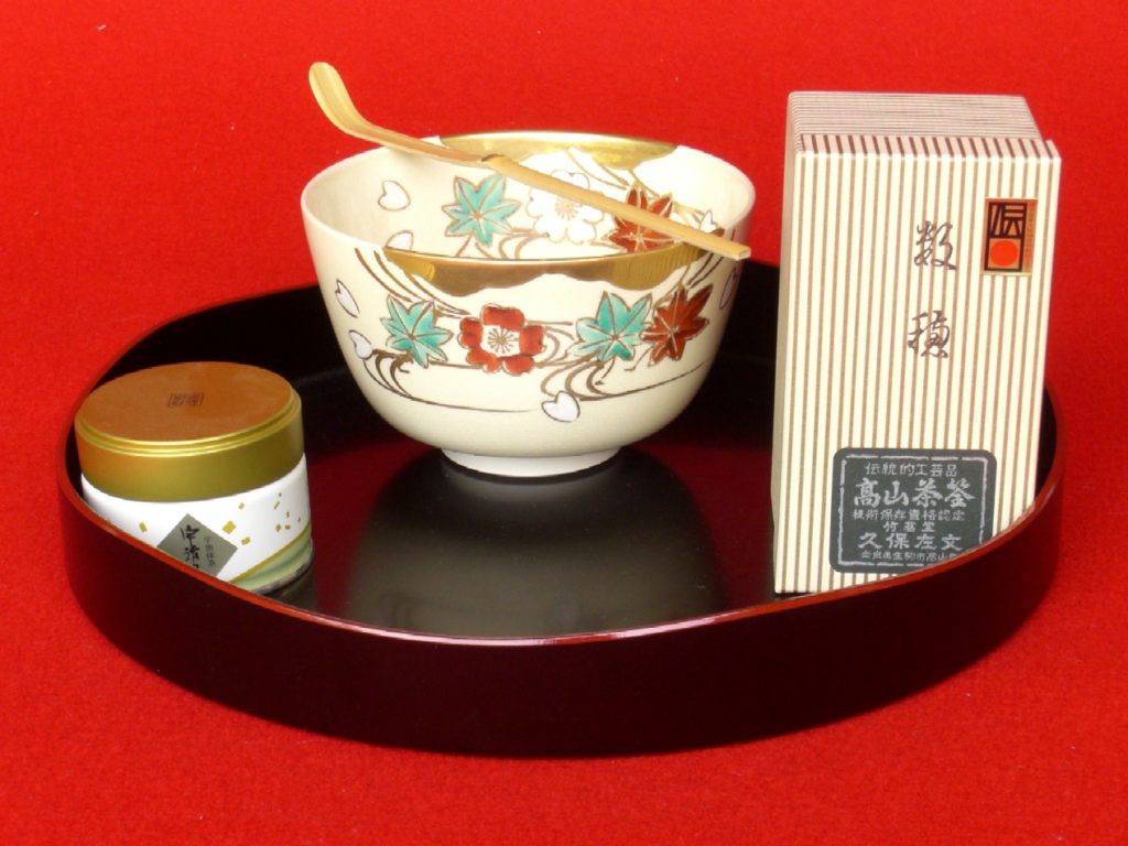 Japanese Tea Ceremony Utensil Set (Chadogu) — Set J — Takayama