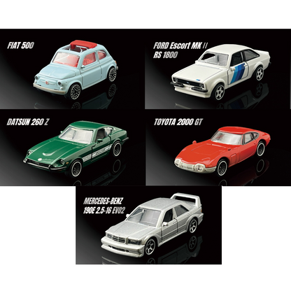 Kabaya Limited Majorette Mini Car Prime Model Historic Car Edition 4 (Cars & Bikes)