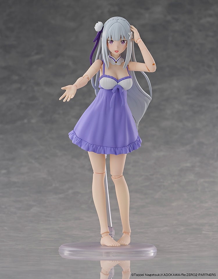 Kadokawa KADOKAWA PLASTIC MODEL SERIES [Re:Zero -Starting Life in Another World-] Emilia DX ver. (Plastic model) (Re:Zero -Starting Life in Another World-)