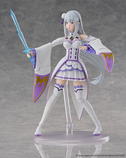 Kadokawa KADOKAWA PLASTIC MODEL SERIES [Re:Zero -Starting Life in Another World-] Emilia DX ver. (Plastic model) (Re:Zero -Starting Life in Another World-)