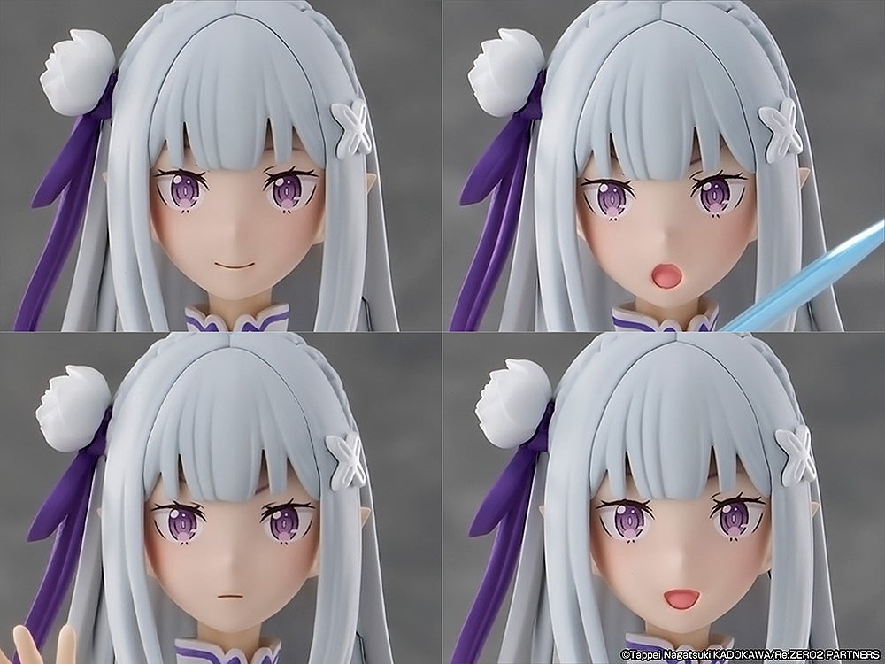 Kadokawa KADOKAWA PLASTIC MODEL SERIES [Re:Zero -Starting Life in Another World-] Emilia DX ver. (Plastic model) (Re:Zero -Starting Life in Another World-)
