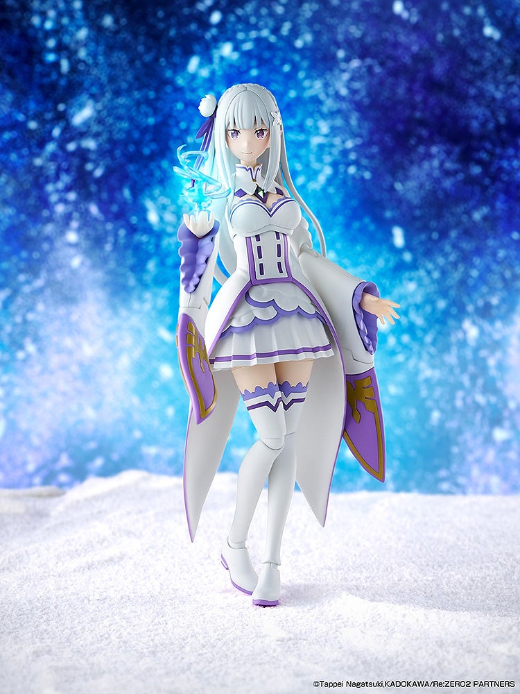 Kadokawa KADOKAWA PLASTIC MODEL SERIES [Re:Zero -Starting Life in Another World-] Emilia DX ver. (Plastic model) (Re:Zero -Starting Life in Another World-)