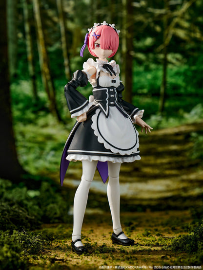 Kadokawa KADOKAWA PLASTIC MODEL SERIES [Re:Zero -Starting Life in Another World-] Ram (Plastic model) (Re:Zero -Starting Life in Another World-)