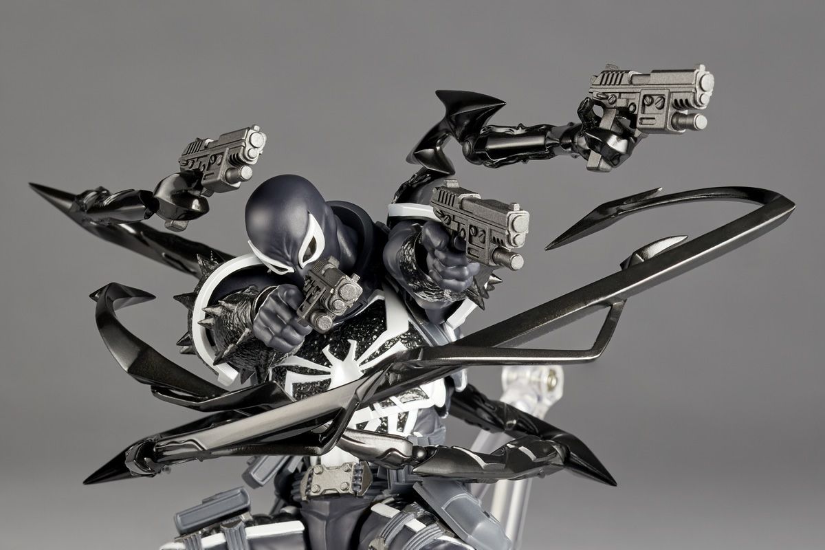 Kaiyodo Amazing Yamaguchi Agent Venom (Completed) (Marvel Universe)