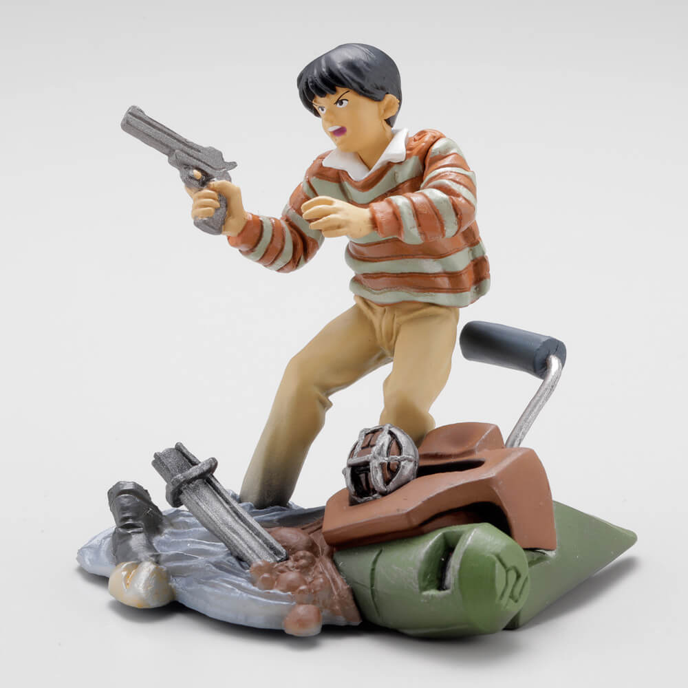 Kaiyodo miniQ [Akira] Part.1 [Kaneda] (Set of 6) (Completed) (Akira)