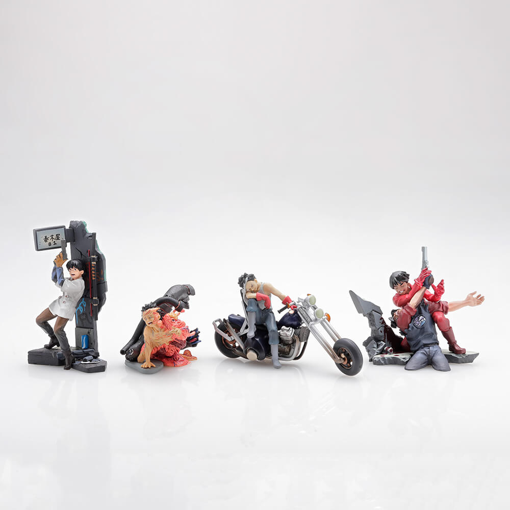 Kaiyodo miniQ [Akira] Part.2 [Tetsuo] (Set of 6) (Completed) (Akira)