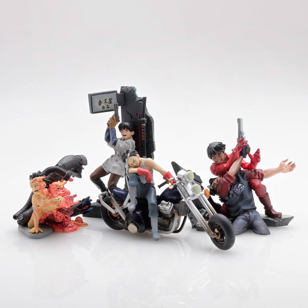 Kaiyodo miniQ [Akira] Part.2 [Tetsuo] (Set of 6) (Completed) (Akira)