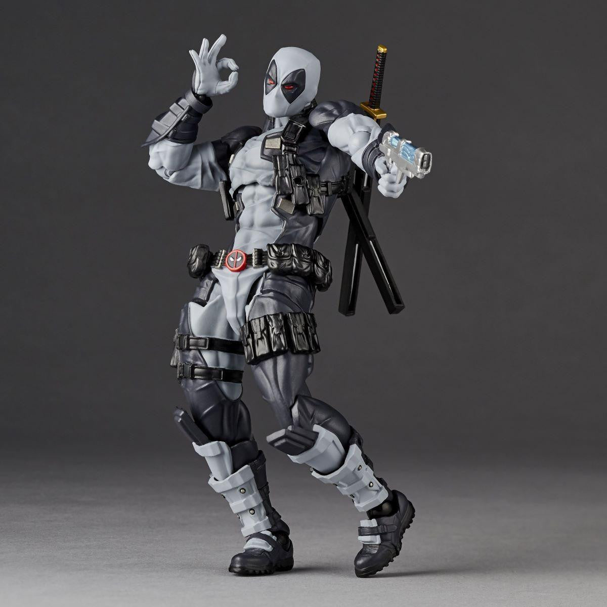 Kaiyodo Revoltech Amazing Yamaguchi Deadpool Ver.2.5 X-Force Color Ver. (Completed) (Marvel Universe)