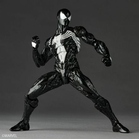 Kaiyodo Revoltech Amazing Yamaguchi Symbiote Spider-Man (2027 Re-release) (Completed) (Marvel Universe)