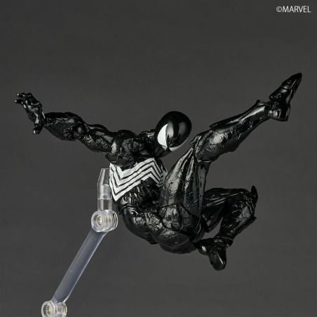 Kaiyodo Revoltech Amazing Yamaguchi Symbiote Spider-Man (2027 Re-release) (Completed) (Marvel Universe)