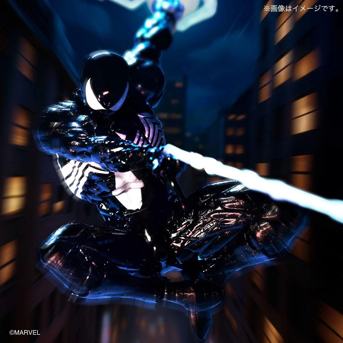 Kaiyodo Revoltech Amazing Yamaguchi Symbiote Spider-Man (Completed) (Marvel Universe)