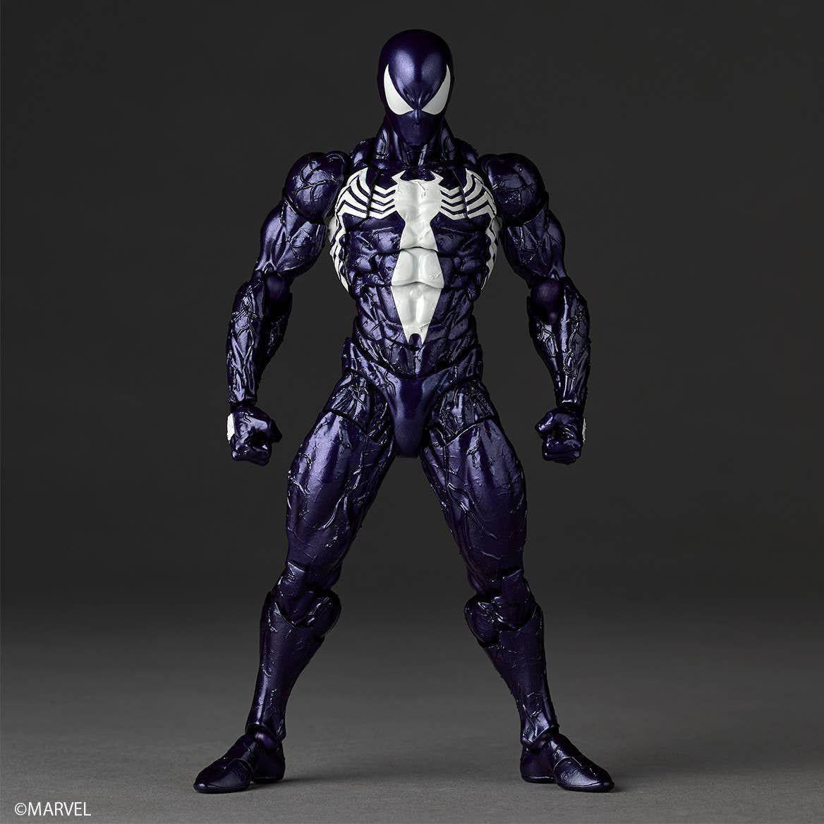 Kaiyodo Revoltech Amazing Yamaguchi Symbiote Spider-Man (Purple Ver.) (Completed) (Marvel Universe)