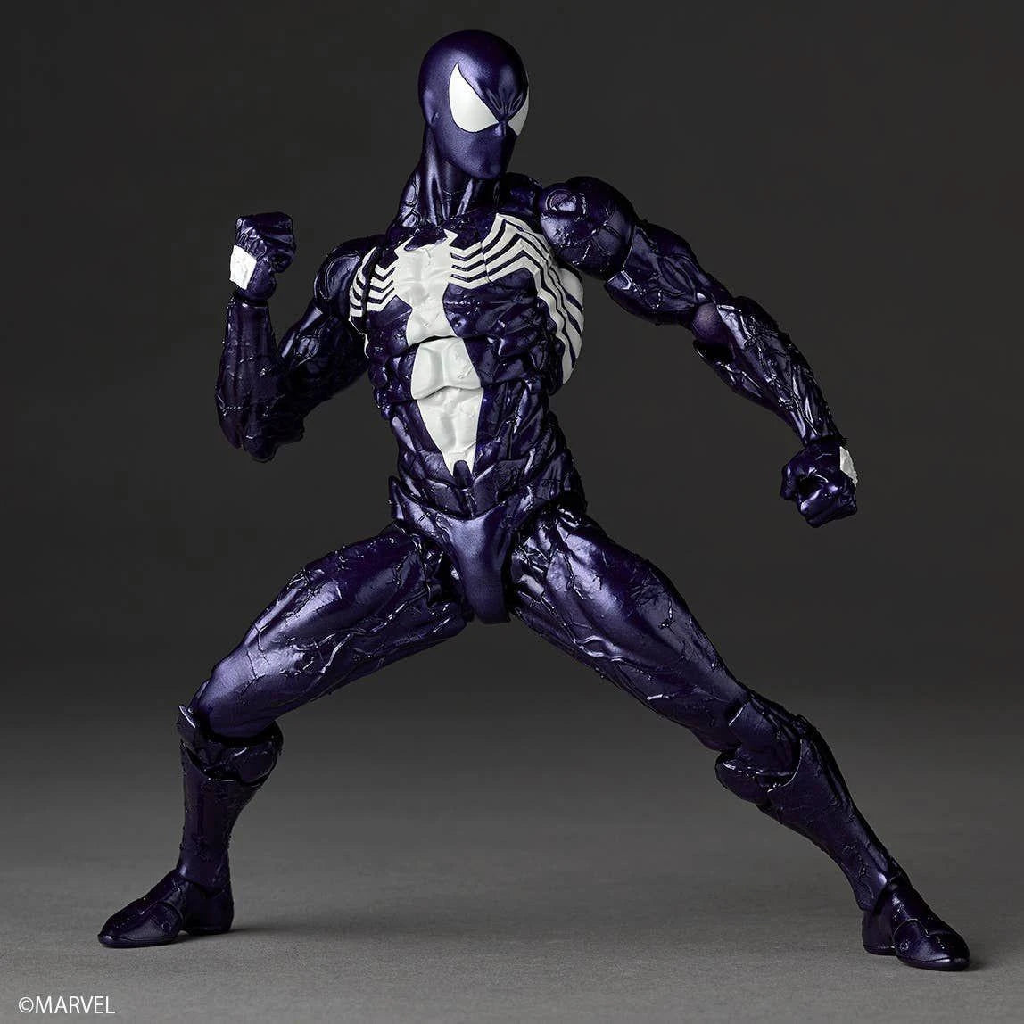 Kaiyodo Revoltech Amazing Yamaguchi Symbiote Spider-Man (Purple Ver.) (Completed) (Marvel Universe)